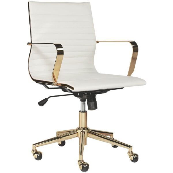 Jessica Office Chair, White