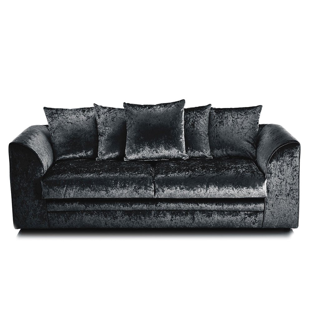 Tarriro Crushed Velvet Sofa Suite - Image 5