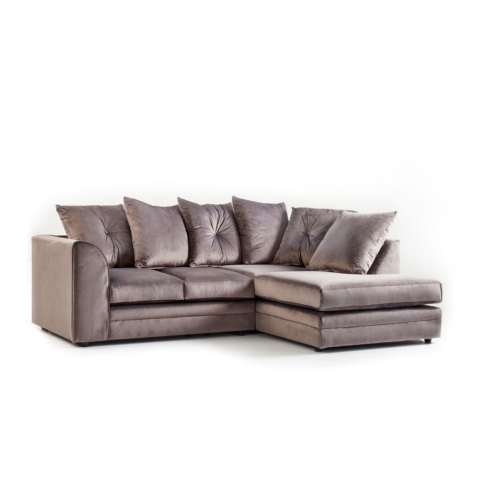 Belvedere Soft Velvet Corner Sofa - Image 5