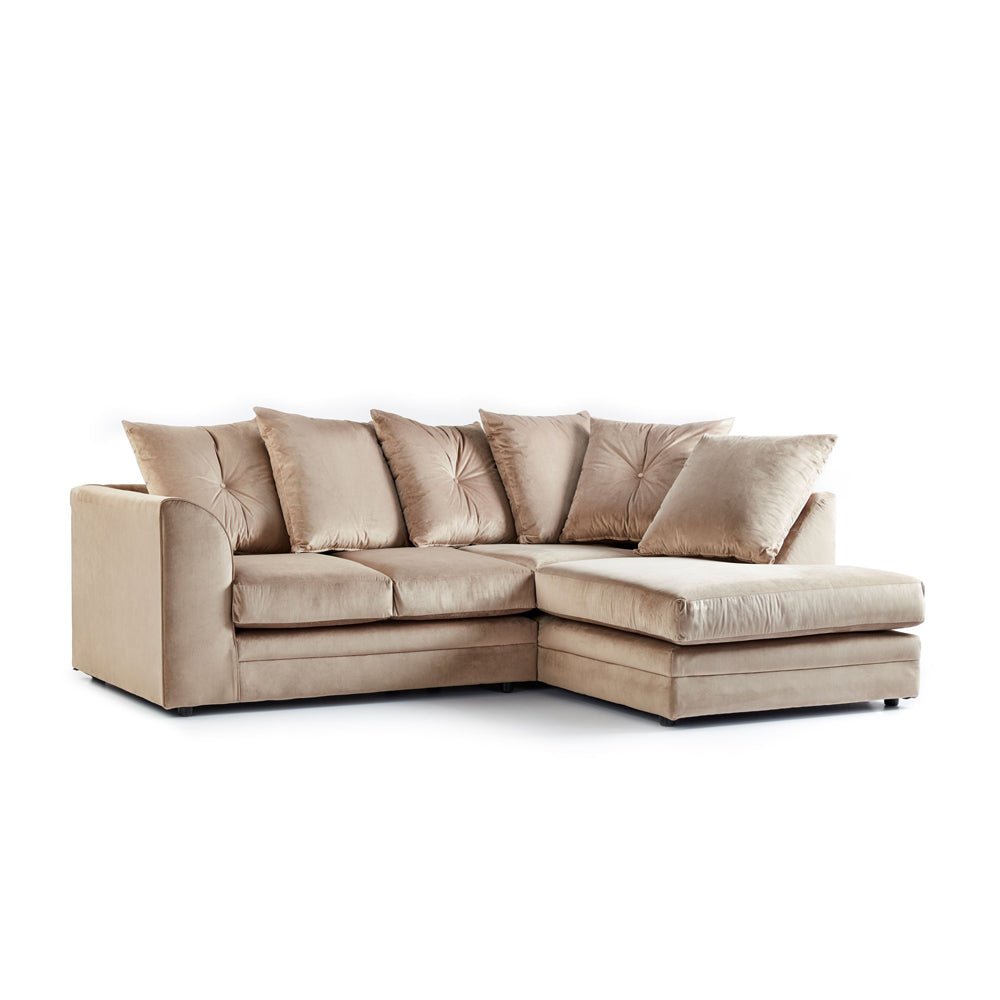 Belvedere Soft Velvet Corner Sofa - Image 7
