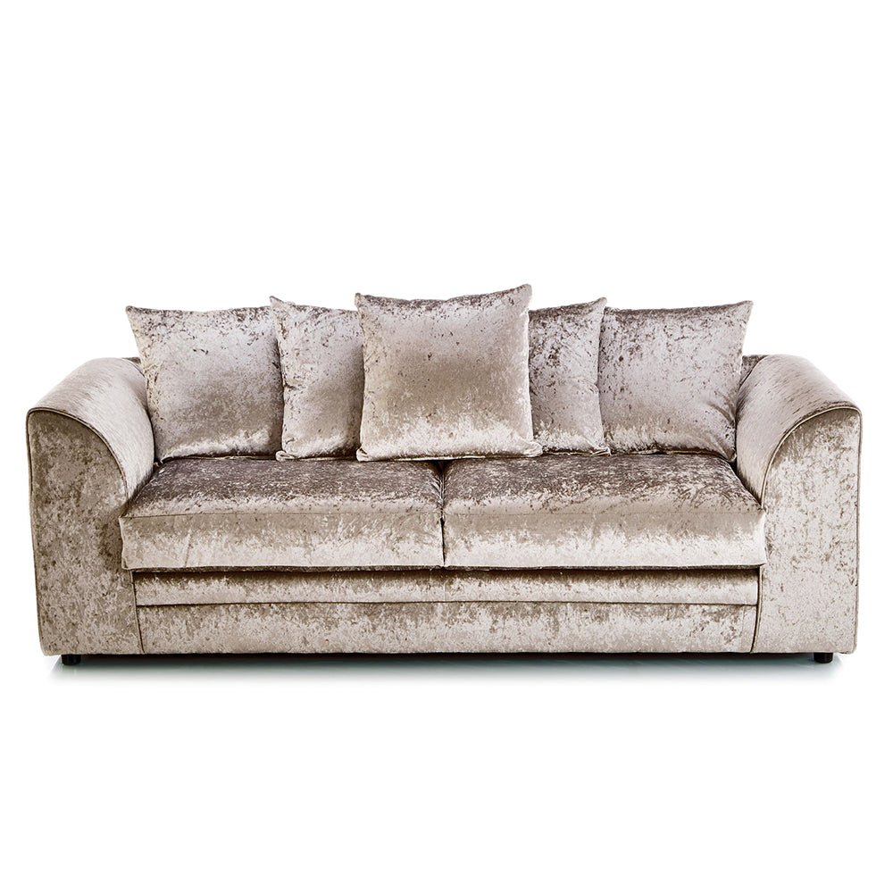 Tarriro Crushed Velvet Sofa Suite - Image 8