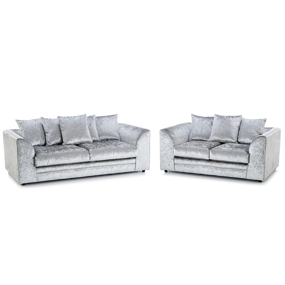 Tarriro Crushed Velvet Sofa Suite