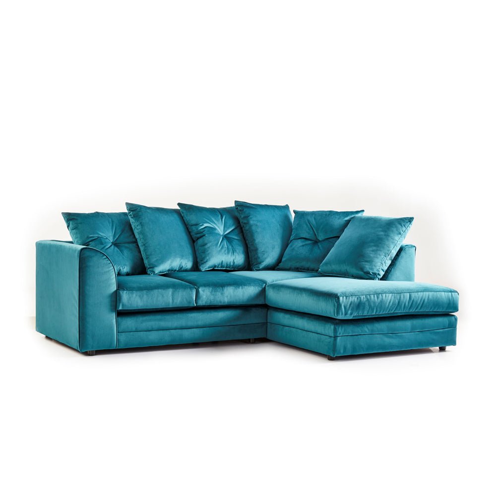 Belvedere Soft Velvet Corner Sofa - Image 8